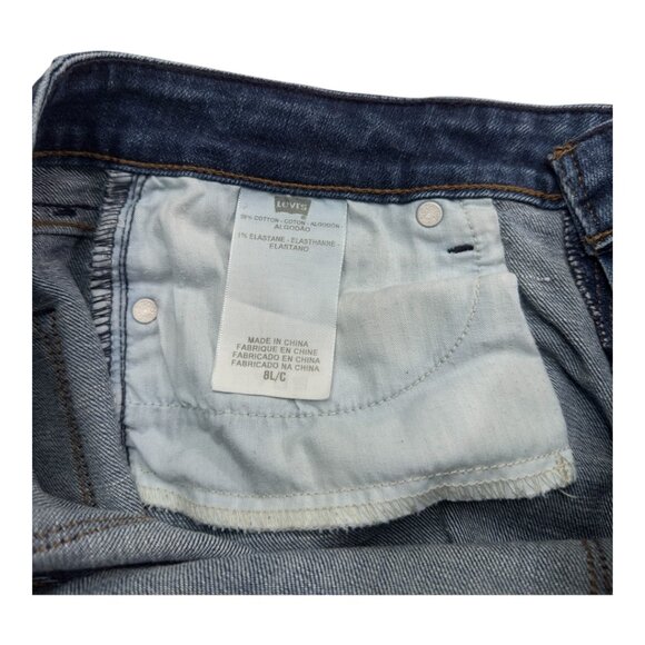 Levi’s Classic Bootcut Jeans Women’s Size 8L Blue Medium Wash Stretch Denim - Picture 8 of 15